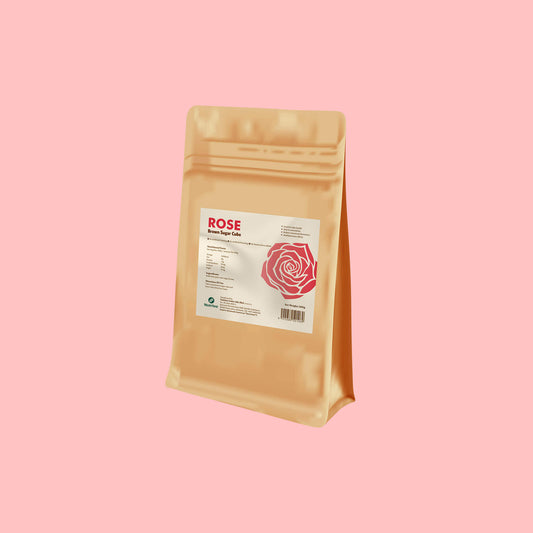 Rose Brown Sugar Cube 200g