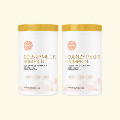 Coenzyme Q10 Pumpkin Sugar Free Formula 500g [2 Btl Set]