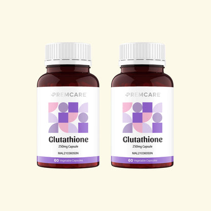 PREMCARE Glutathione 250mg Capsule 60s [2 Btl Set]