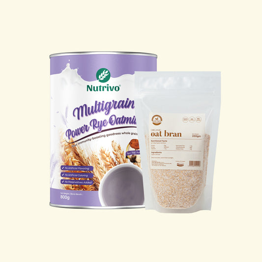 Power Rye Oatmilk Multigrain + Oat Bran Breakfast Set